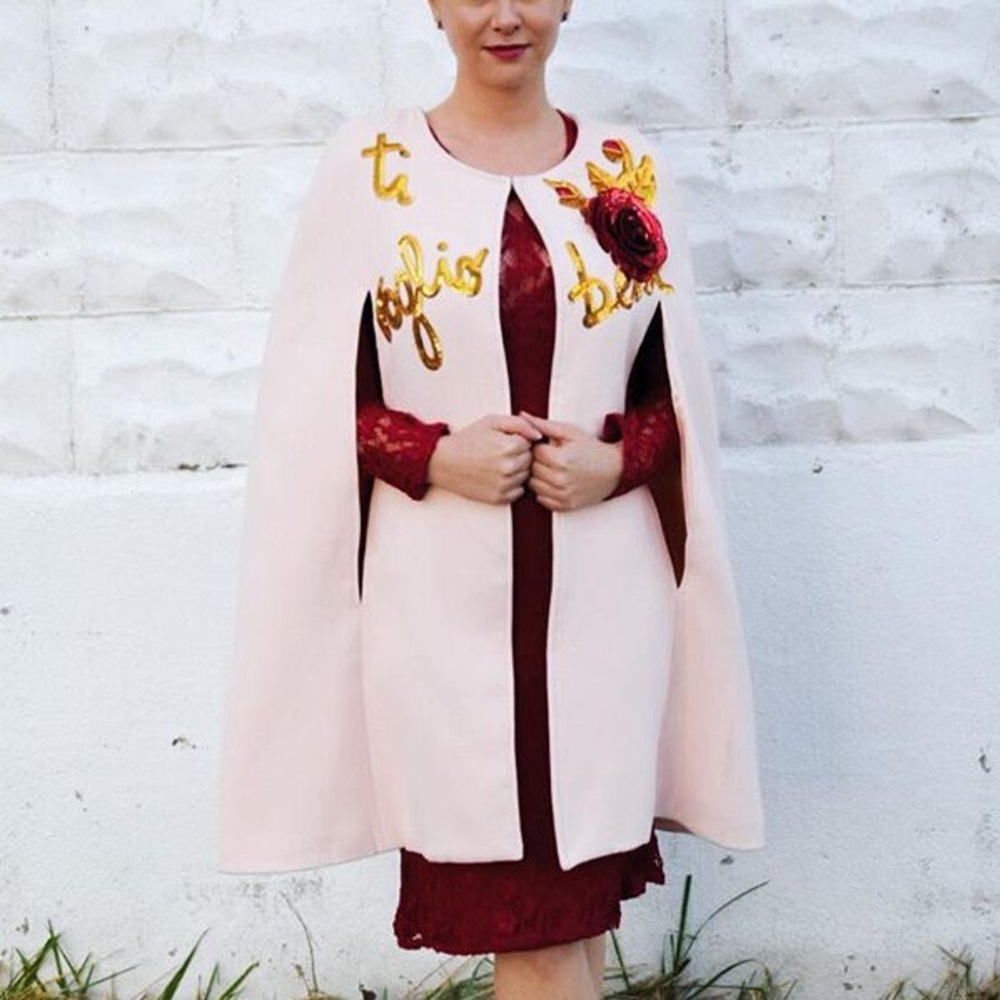 Blush Beauty Cape